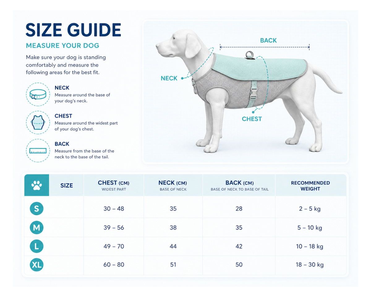 CoolPaw™ Cooling Vest for Dogs — velcro strap close-up