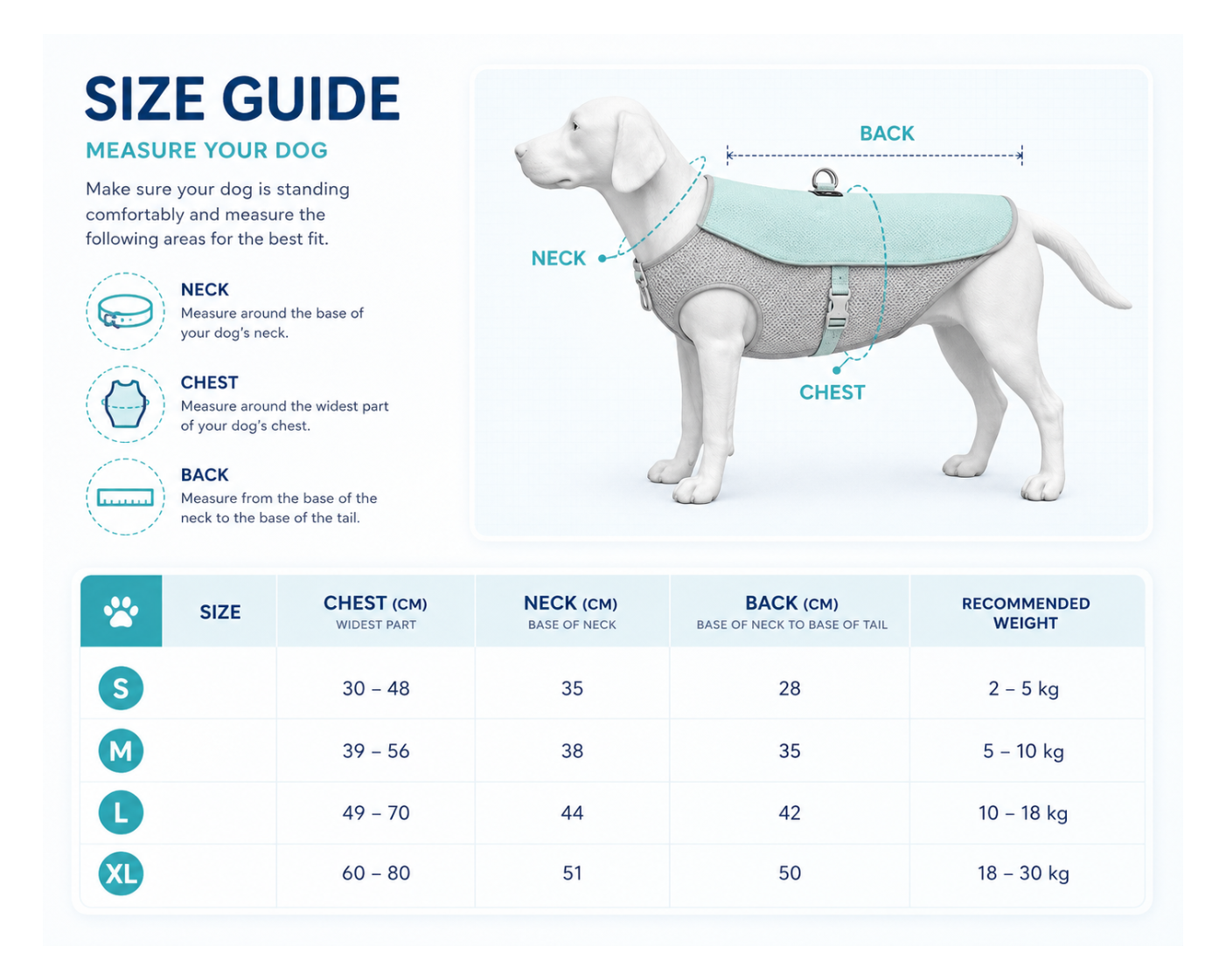 CoolPaw™ Cooling Vest for Dogs — velcro strap close-up